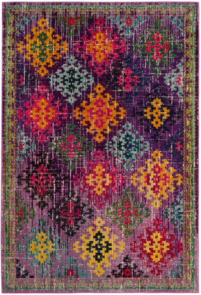 Ashley Safavieh Monaco 6'7" X 9'2" Area Rug In Multi
