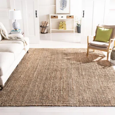 Ashley Safavieh Natural Fiber Jerneja 8' X 10' Area Rug In Brown