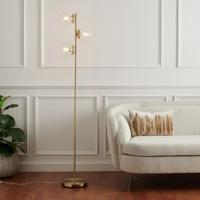 Ashley Safavieh Niobe Floor Lamp In Neutral