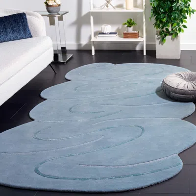 Ashley Safavieh Novelty Collection Mohigul 2'3" X 8' Runner Rug In Blue