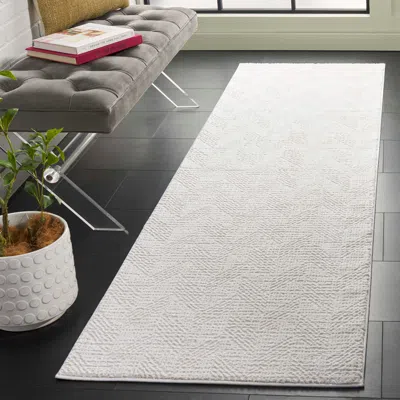 Ashley Safavieh Revive 2' 3" X 8' Runner Rug In White