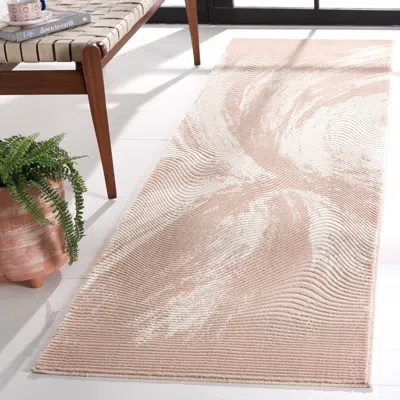 Ashley Safavieh Revive Fennigje 2' 3" X 8' Runner Rug In Pink