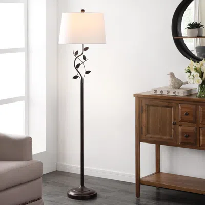 Ashley Safavieh Rudy Iron Floor Lamp In Black