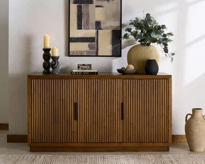 Ashley Safavieh Shelbie Sideboard In Brown