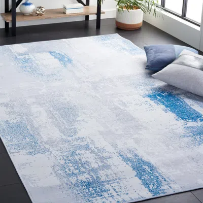 Ashley Safavieh Tacoma 6' X 9' Area Rug In Blue