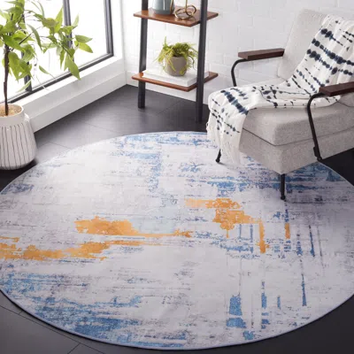 Ashley Safavieh Tacoma 6' X Round Area Rug In Multi