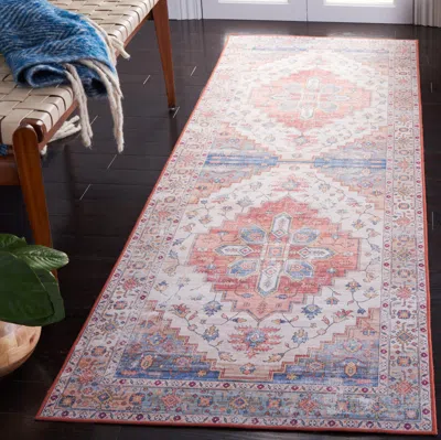 Ashley Safavieh Tucson 2' 6" X 16' Runner Rug In Multi