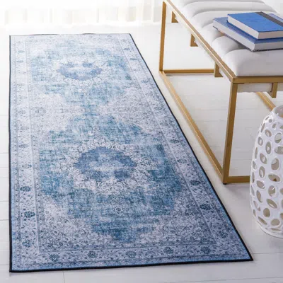Ashley Safavieh Tucson 2' 6" X 6' Runner Rug In Multi