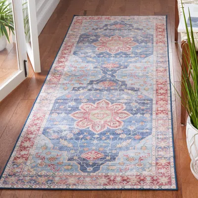 Ashley Safavieh Tucson 2' 6" X 6' Runner Rug In Multi