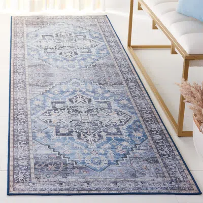 Ashley Safavieh Tucson 2' 6" X 6' Runner Rug In Multi
