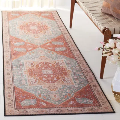 Ashley Safavieh Tucson 2' 6" X 8' Runner Rug In Multi