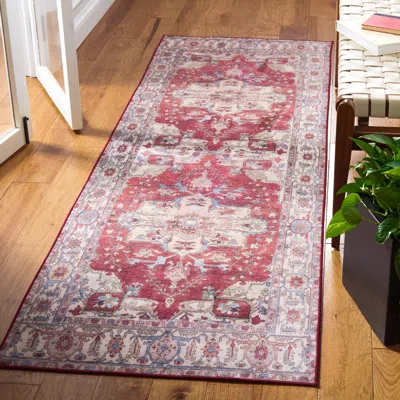 Ashley Safavieh Tucson 2' 6" X 8' Runner Rug In Multi