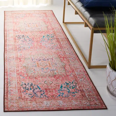 Ashley Safavieh Tucson 2' 6" X 8' Runner Rug In Multi