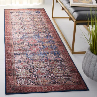 Ashley Safavieh Tucson 2' 6" X 8' Runner Rug In Multi