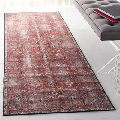 Ashley Safavieh Tucson 2' 6" X 8' Runner Rug In Multi