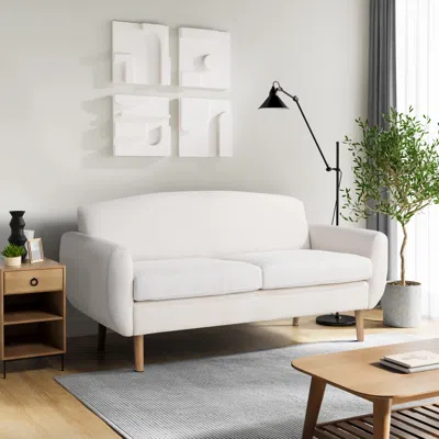Ashley Serta Greenwood Sofa In Cream