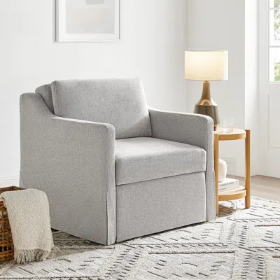 Ashley Serta Henley Single Sleeper Chair In Gray