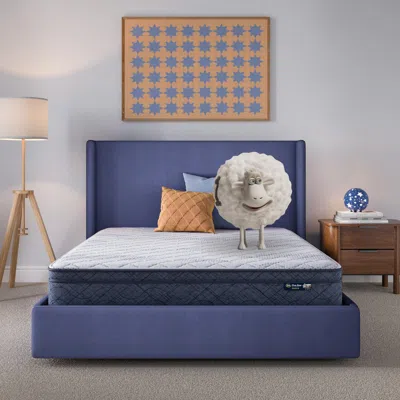 Ashley Serta Perfect Day 10" Plush Pillow Top Twin Mattress In White