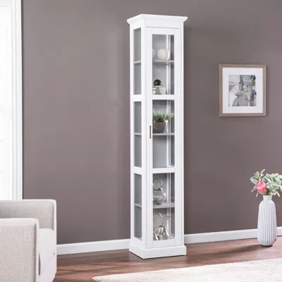 Ashley Southern Enterprises Furniture Donnie Tall Curio Cabinet In Multi