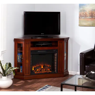 Ashley Southern Enterprises Furniture Maddeline Convertible Media Electric Fireplace In Multi