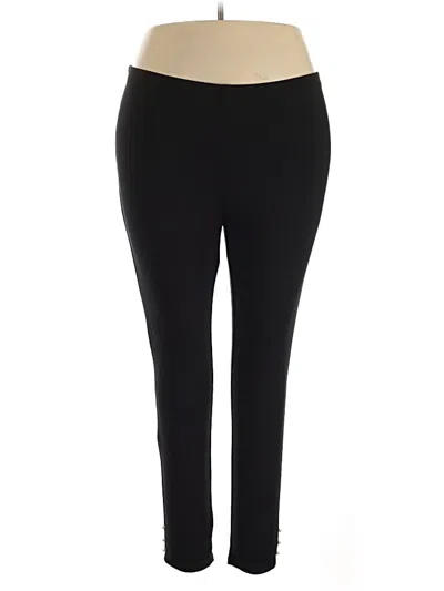 Pre-owned Ashley Stewart Active Pants In Black