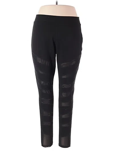 Pre-owned Ashley Stewart Active Pants In Black