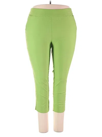 Pre-owned Ashley Stewart Active Pants In Green