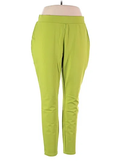 Pre-owned Ashley Stewart Active Pants In Green