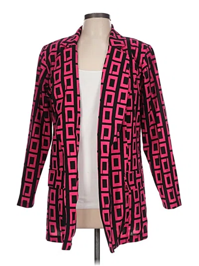Ashley Stewart Blazer Jacket In Pink