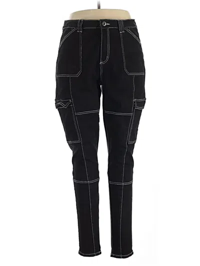 Pre-owned Ashley Stewart Cargo Pants In Black