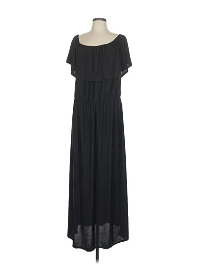 Pre-owned Ashley Stewart Casual Dress In Black