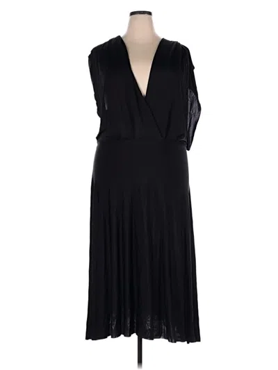 Pre-owned Ashley Stewart Casual Dress In Black