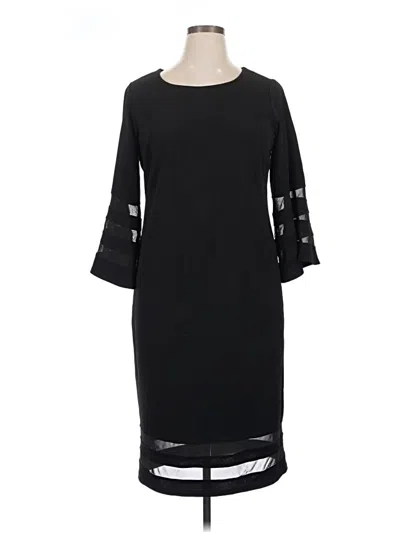 Pre-owned Ashley Stewart Casual Dress In Black