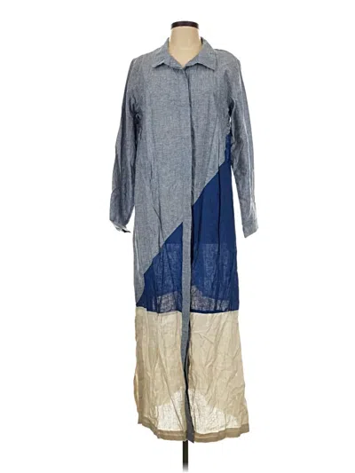 Pre-owned Ashley Stewart Casual Dress In Blue