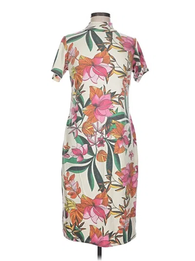 Pre-owned Ashley Stewart Casual Dress In Ivory
