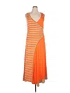 Ashley Stewart Casual Dress In Orange