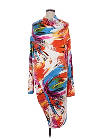 Pre-owned Ashley Stewart Casual Dress In Orange