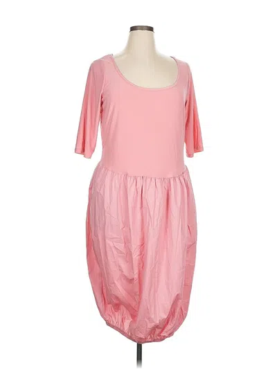 Pre-owned Ashley Stewart Casual Dress In Pink