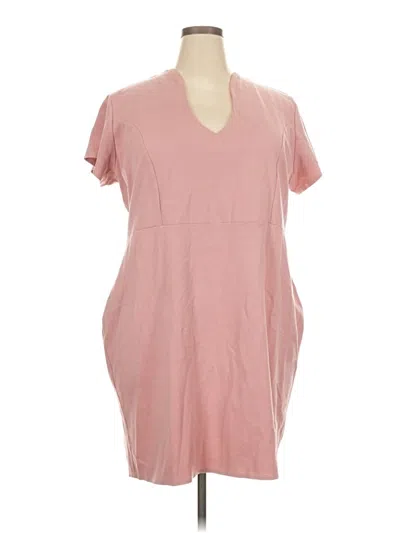 Pre-owned Ashley Stewart Casual Dress In Pink