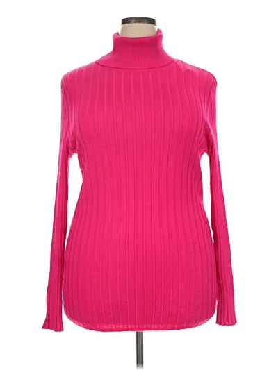 Pre-owned Ashley Stewart Casual Dress In Pink