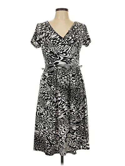 Pre-owned Ashley Stewart Casual Dress In Silver