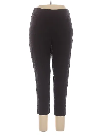 Pre-owned Ashley Stewart Casual Pants In Black