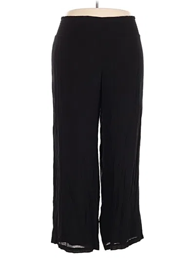 Pre-owned Ashley Stewart Casual Pants In Black