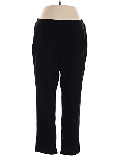 Pre-owned Ashley Stewart Casual Pants In Black