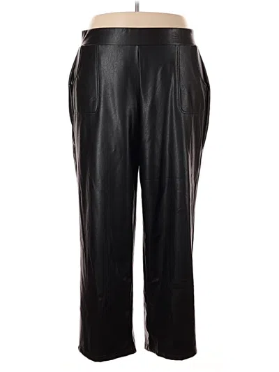 Pre-owned Ashley Stewart Casual Pants In Black