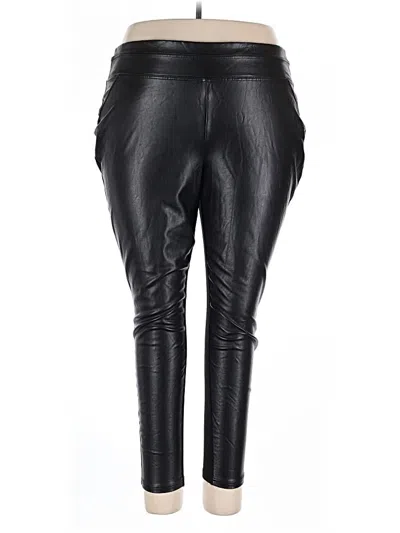Pre-owned Ashley Stewart Casual Pants In Black