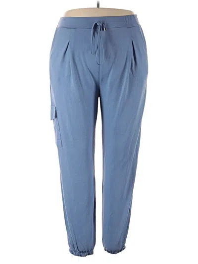 Ashley Stewart Casual Pants In Blue