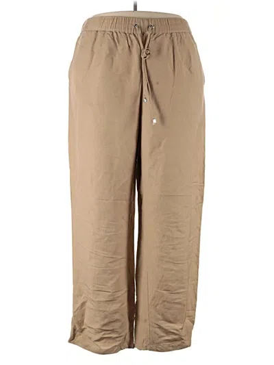Pre-owned Ashley Stewart Casual Pants In Brown