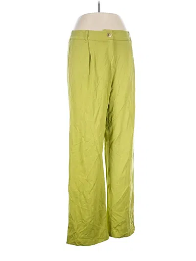 Pre-owned Ashley Stewart Casual Pants In Green