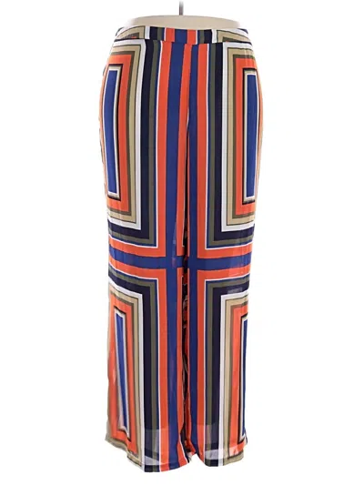 Pre-owned Ashley Stewart Casual Pants In Orange